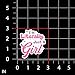 VOTANTA I’m Literally Just A Girl Sticker, Cute Pink Coquette Bow Stickers, Funny Quote Girly Pink Bow Decal, Humor Sarcastic Gift for Women Decoration for Laptops, Phones, Bottles