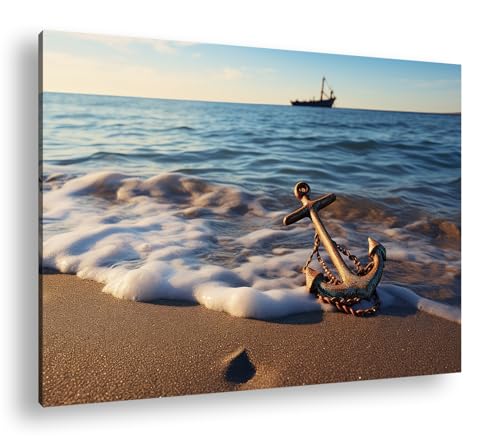 Photo sur toile mer 90x60cm deyoli grand format deco salon