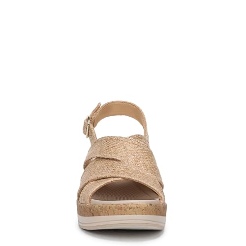 LifeStride Women's Rye Wedge Sandal Natural Raffia 7.5 M by LifeStride - Used condition - Image 2