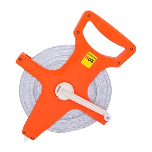 Cinta métrica de fibra de rollo abierto antidesgaste para carpintería con doble escala