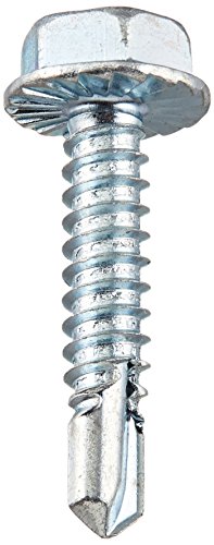 Tornillo autorroscante de acero 1.25 in Hex Wash 50 uds miniatura 2
