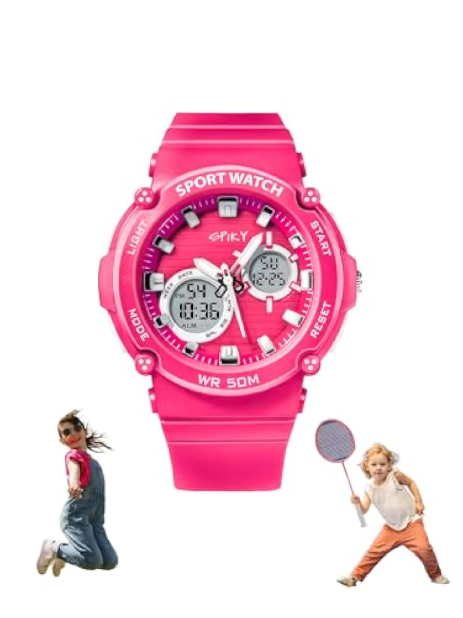 Kids Round Premium Analog Digital Sports Watch