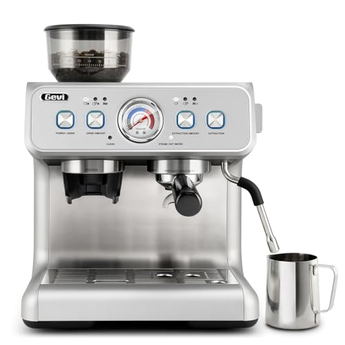 Gevi Dual Boiler Espresso Machine with Grinder