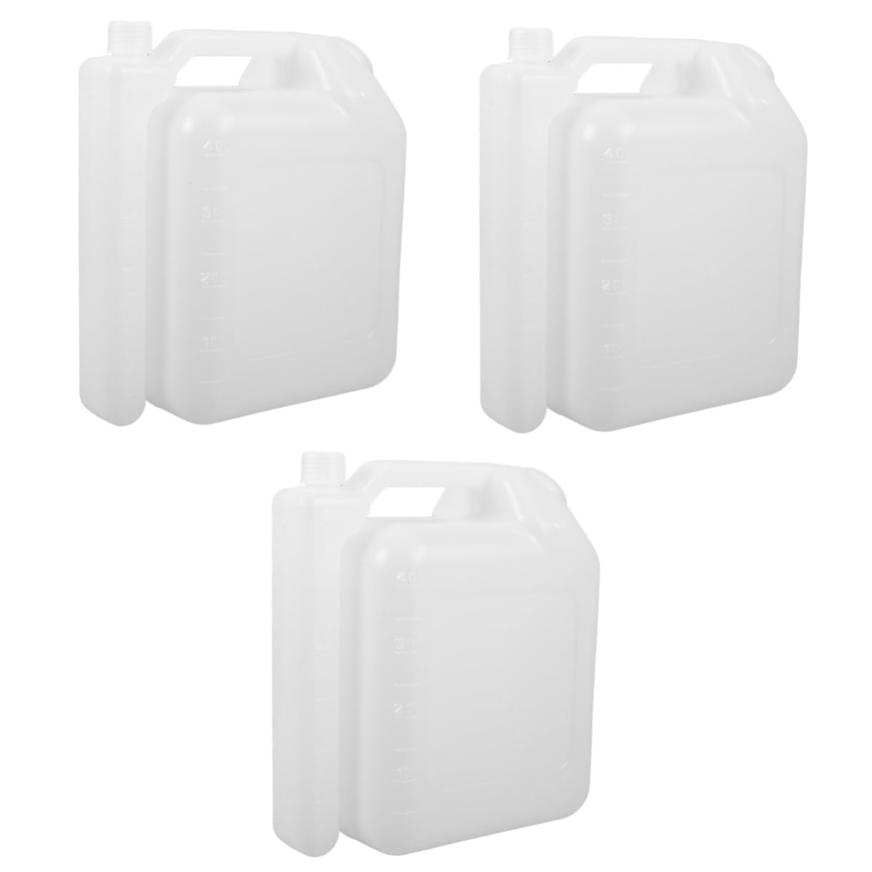 Gadpiparty 3piezas Botella De Mezcla De Gasolina y Para Motosierra Recipiente De Mezcla Práctico y Compacto Para Talleres y Garajes