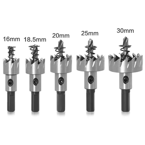 Set de 5 Piezas Brocas de Carburo y Acero Inoxidable miniatura 2