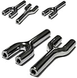 5x Double Barrel Tube Metal Y-shaped Mini Muffler Connector to Bottle Lab Fitting Fixture