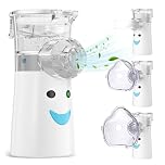 Nebuliser Machine,2 Power Supply Options Portable Nebuliser for Adults & Kids,Handled Nebulizer for Home