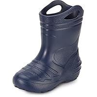 Ladeheid Children's EVA Extra Light Wellington Boots Rainy Wellies Rain Boots KL051-S (Dark Blue, UK 5.5 UK Child = DE 22 EU)