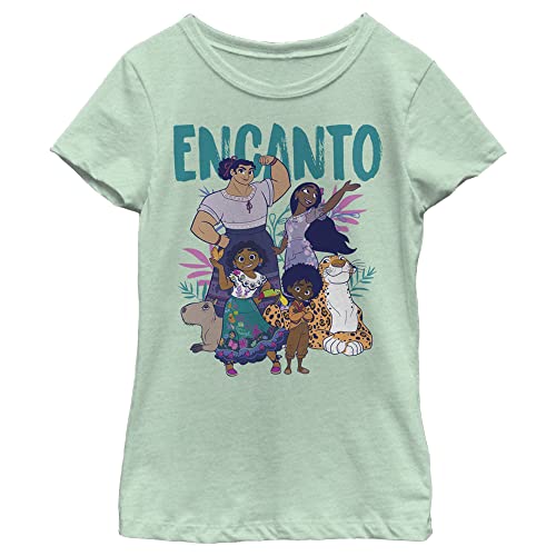 Pixar Encanto Family Portrait Girls Heather T-Shirt