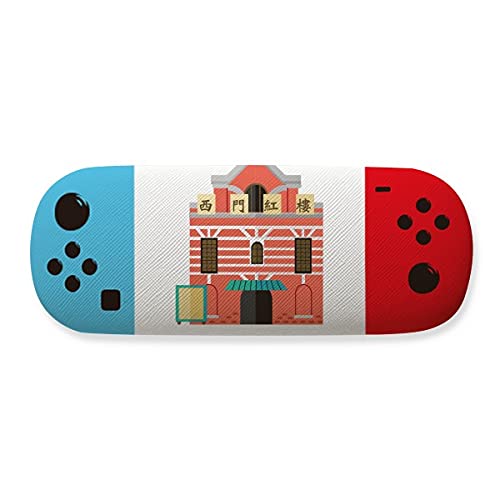 Étui pour lunettes de jeu créatif Red House fini les verres rayés