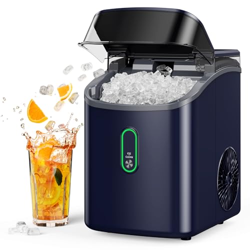 Máquina de hielo Nugget para mesada, con hielo picado, autolimpieza miniatura 1
