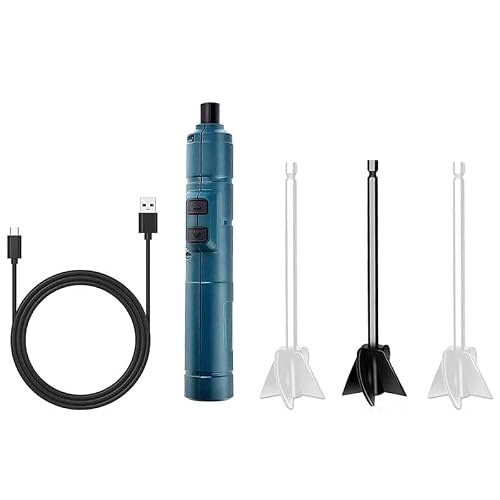 Bpqiang Handheld Rechargeable Epoxy Resin Mixer Electric Stirrer For Molds Silicone