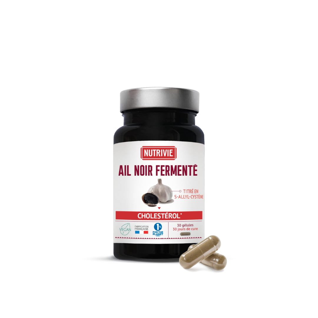 Nutrivie Ail Noir Fermenté Bio 30 gélules Vegan