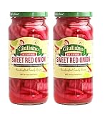 Al Amin Foods Sweet Red Onion Marinated with Lime ( Kosher ) 2 Glass Jars N.W. 16 fl. oz (473ml) By...