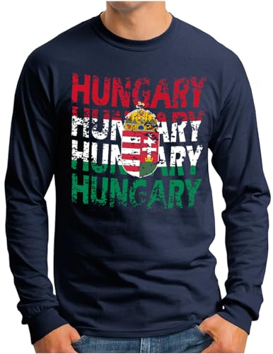 T-shirt football Hongrie homme pour soirées de match de l'Euro
