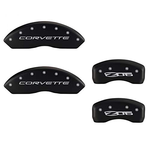 1997-2004 Corvette Brake Caliper Covers with Corvette & Z06 Script – Aluminum Caliper Accent Kit (C5)