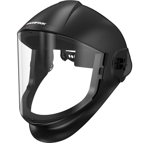 ARCCAPTAIN Full Face Shield with Impact Protection