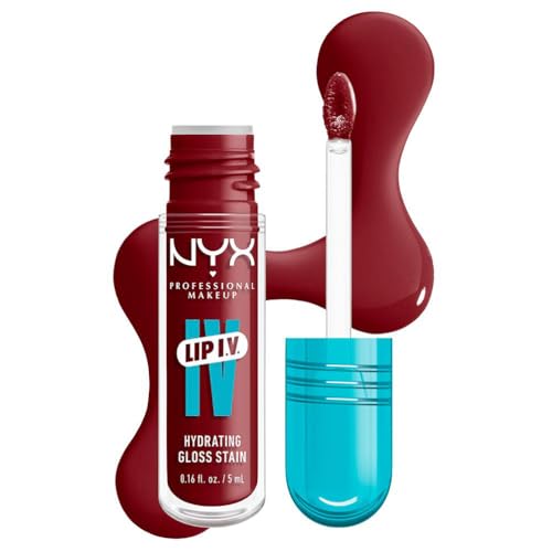 NYX Professional Makeup - Gloss Hydratant Effet Mouillé - Tenue Jusqu'à 12h - Hautement Pigmenté...