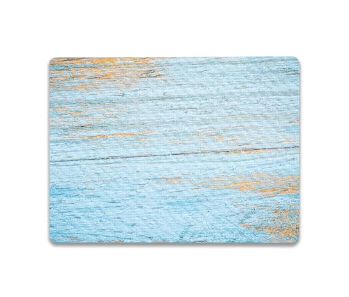Image of MightySkins Carbon Fiber Skin Compatible with Microsoft Surface Laptop Go 3 (2023) Full Wrap Kit - Distressed Wood | Protective, Durable Textured Carbon Fiber Finish | Easy to Apply | Made in The USA