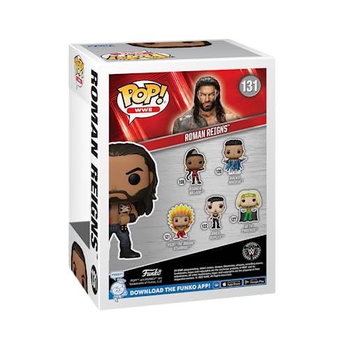 Funko POP! WWE: Roman Reigns with Belts, Collectable Vinyl Figure, Gift Idea, Official Merchandise, Toys For Kids & Adults - Image 3