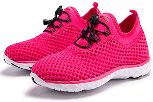 Image of Women's Quick Drying Aqua Water Shoes,3-Second Drainage & All-Terrain for Swimming,Hiking,Yoga