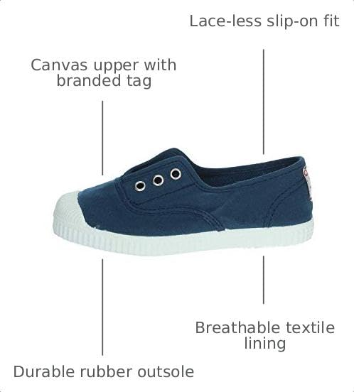 Image of Cienta Kids Canvas Slip On Sneakers For Girls and Boys (Toddler /Little Kid /Big Kid)