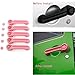 JeCar Door Handle Cover Kits for Jeep Wrangler JK 2007-2018/2008-2012 Jeep Liberty / 2007-2011 Dodge Nitro, Pink