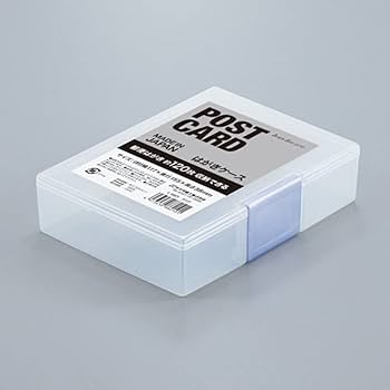 Amazon | サナダ精工 はがきケース クリア ×10 セット | 収納ケース