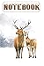 Produktbild Notebook: Cute Deer Notebook/Journal for Kids or Animal Lovers to Writing (6x9 Inch.) College Ruled Lined Paper 120 Blank Pages for Children (Snowy White&Brown Pattern)