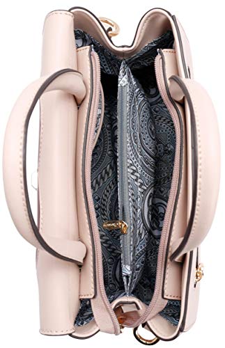 Bolsa Transversal detalhes em palha Preta Chenson