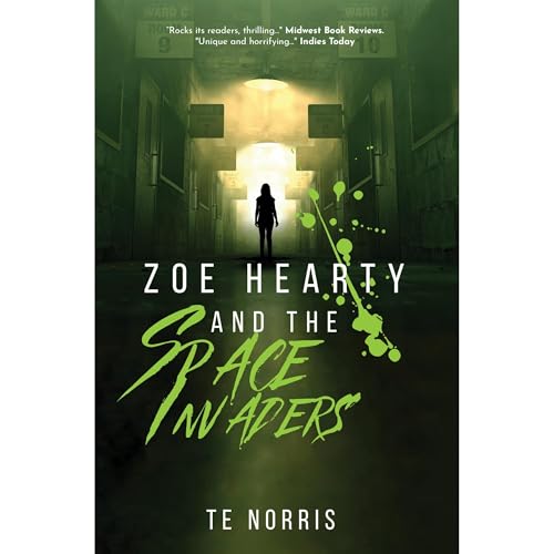 Zoe Hearty And The Space Invaders Audiolibro Por TE Norris arte de portada