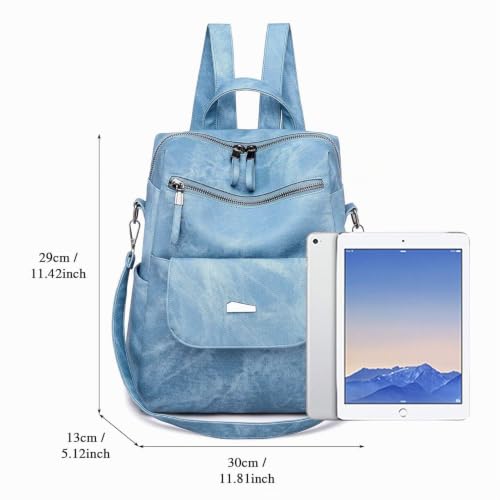 Miniatura 2 de Ubaymax Mochilas Mujer De Cuero Pu,Mochila Casual De Moda,Bolso Mochila Monedero De Sintético,Bolsa De Hombro Escuela Viaje Compras Señoras,Moda Regalo Para Para Mujer,Gran Capacidad