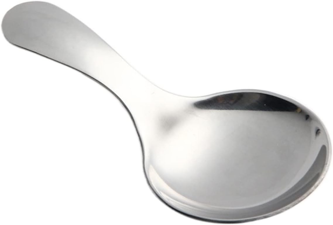 Coffee Scoops Cute Stainless Steel Spoon Short Handle Sugar Salt Spice Condiment Tea Coffee Scoop Small Kitchen Tools(2)