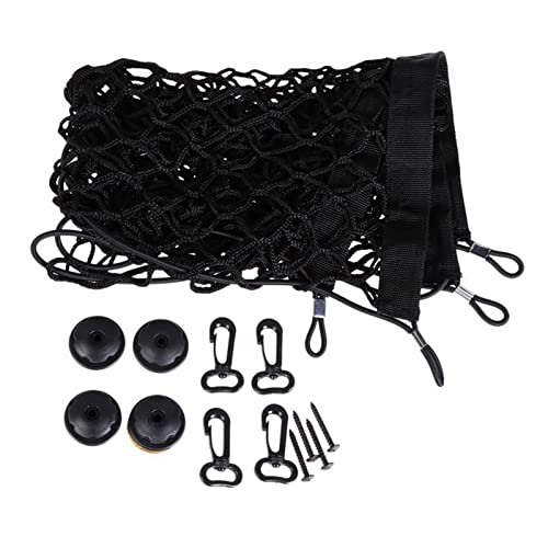 Filet de coffre BetterJonny anti-glissement double couche pour empêcher les objets de bouger