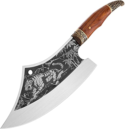 Dessi German Steel Blade Kitchen Cheff Utility Tool with Leather Sheath 1569 - Image 2