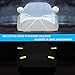 WOKOKO Car Cover, Waterproof SUV Car Covers All Weather UV Protection Windproof Snow-Proof Dust-Proof Scratch Resistant Universal Full Car Cover Fit for SUV, Sedan, Jeep, XL(190''-201'')
