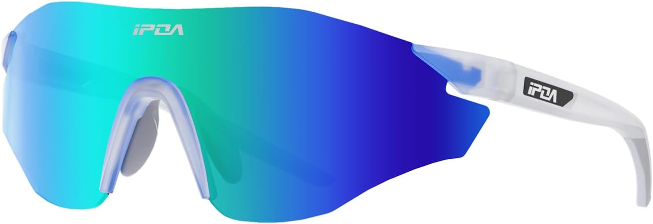 Ultra-Light Frameless Sports Sunglasses – 24g PC UV400 for Running, Hiking, Outdoor Activities