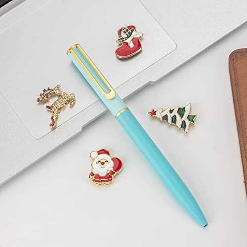 Bolígrafo de Gel Navidad con Adorno Metálico Magnético miniatura 7