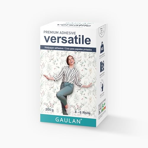 GAULAN Premium Adhesive VERSATILE Colle pour papier peint en poudre pour poser tous les types de...