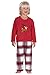 Pijama Familiar de Navidad Invierno Dos Piezas Pantalon y Camiseta Conjunto Mama...