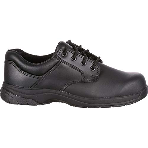 ROCKY SlipStop 911 Plain Toe Oxford Shoe, Black, Size 9.5(ME) by ROCKY - Used condition - Image 8