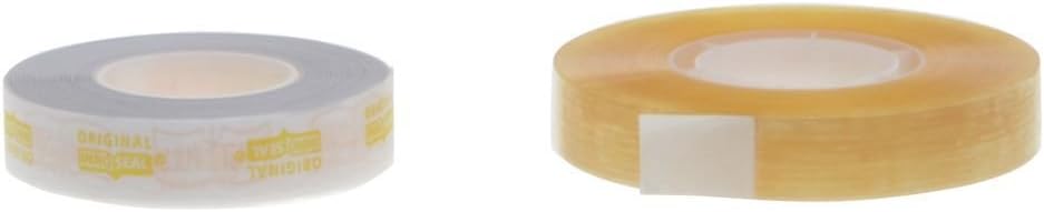 INNOSEAL SYSTEMS INC Tamper Evident Clear Poly Tape with Yellow Paper - 1/2" W x 216'L 28 Rolls Per Case