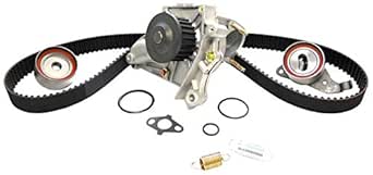Engine Timing Belt Kit With Water Pump Gates TCKWP199