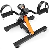 GOREDI Foldable Under Desk Cycle Bike for Office...