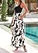 KIRUNDO Women Summer Sleeveless Boho Floral Maxi Dress 2026 Scoop Neck Tank A Line Flowy Beach Vacation Resort Wear Sundress(Black, Medium)