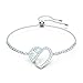 Produktbild Swarovski Hear Heart Armband, Rhodiniertes Damenarmband mit Herzmotiv und Funkelnden Swarovski Kristallen