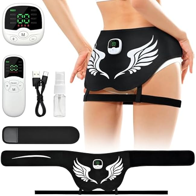 ABS Stimulator Buttocks,Stimulator, for Muscle Conditioning - Intelligent Wireless Fitness Apparatus (Model: AST-301) Hip Trainer with 8 Modes Smart Fitness Training