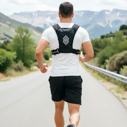 Chaleco running ligero para evitar rebotes y correr con visibilidad total 3
