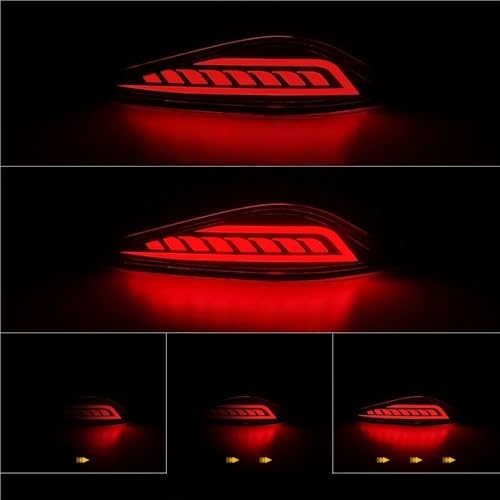 Feu arrière LED anti-collision avec clignotant dynamique pour Rush - 3