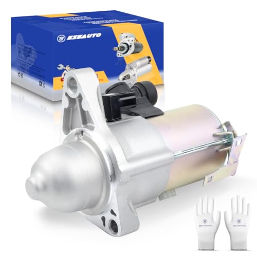 Image of Ezexpreze 19264 19159 New Starter Motor Replacement for Honda Civic 1.8L 2012-2015, HR-V 1.8L 2016-2022, Acur.a ILX 2.0L 2013 2014 2015 L4 Engine OE#: 31200-R1A-A01 31200-R0A-004 31200-RIA-A11